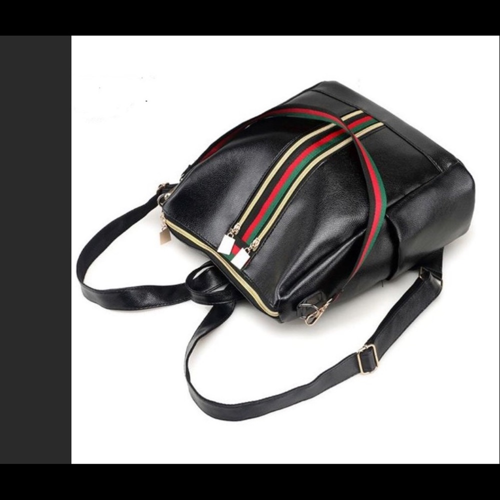 Mini Double Strap Oxford Backpack 🎒 - Picture 6 of 12